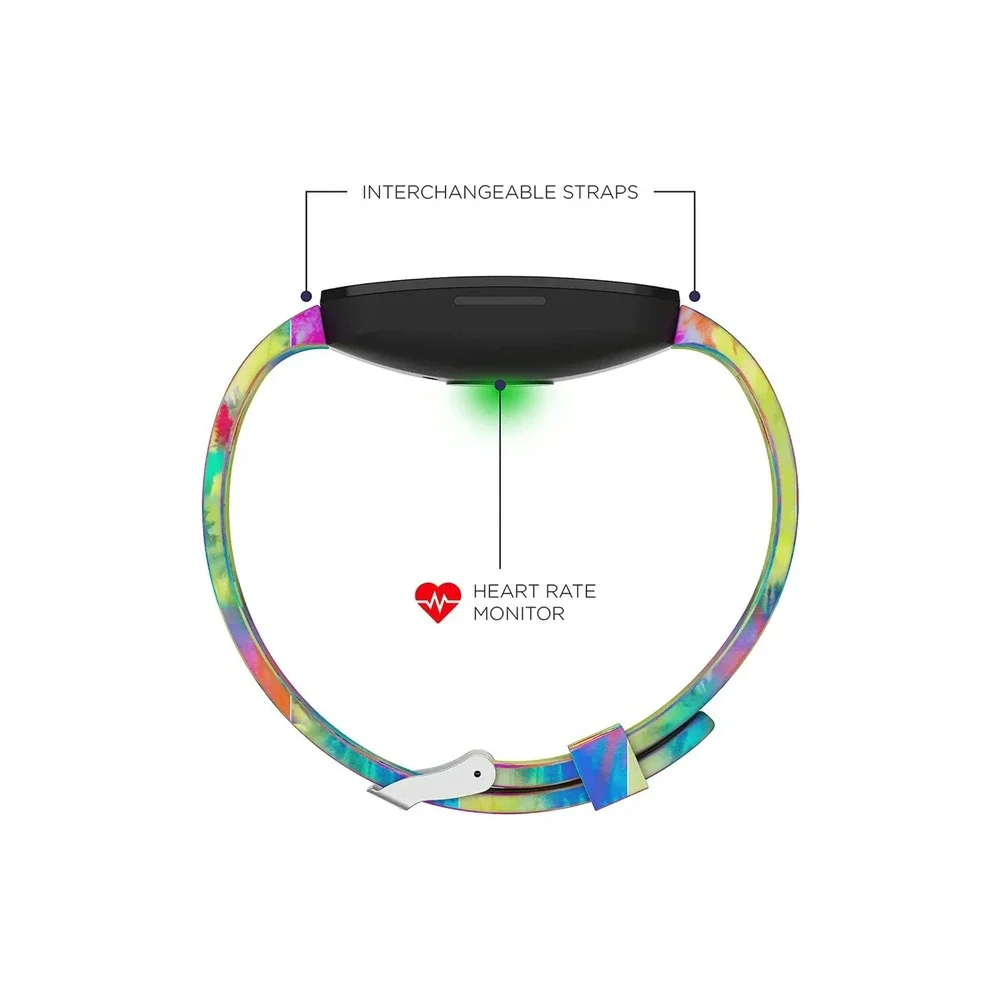 NEW iTouch Active Health & Fitness Tracker Smartwatch Tie Dye Heart Rate Monitor